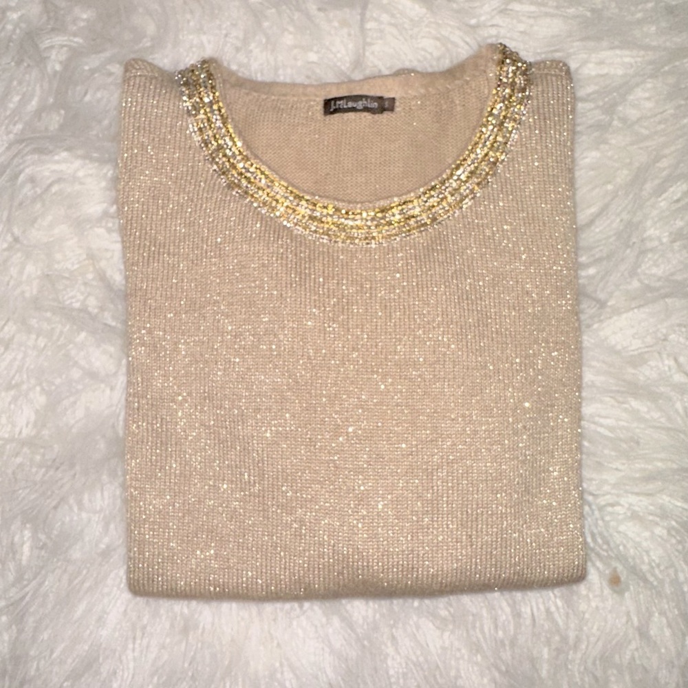 J.McLaughlin Gold Sweater